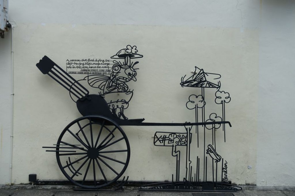 Penang Skulpturen