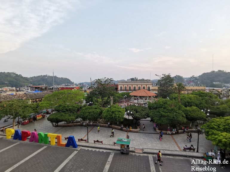 Center of Pueblo Magico Papantla